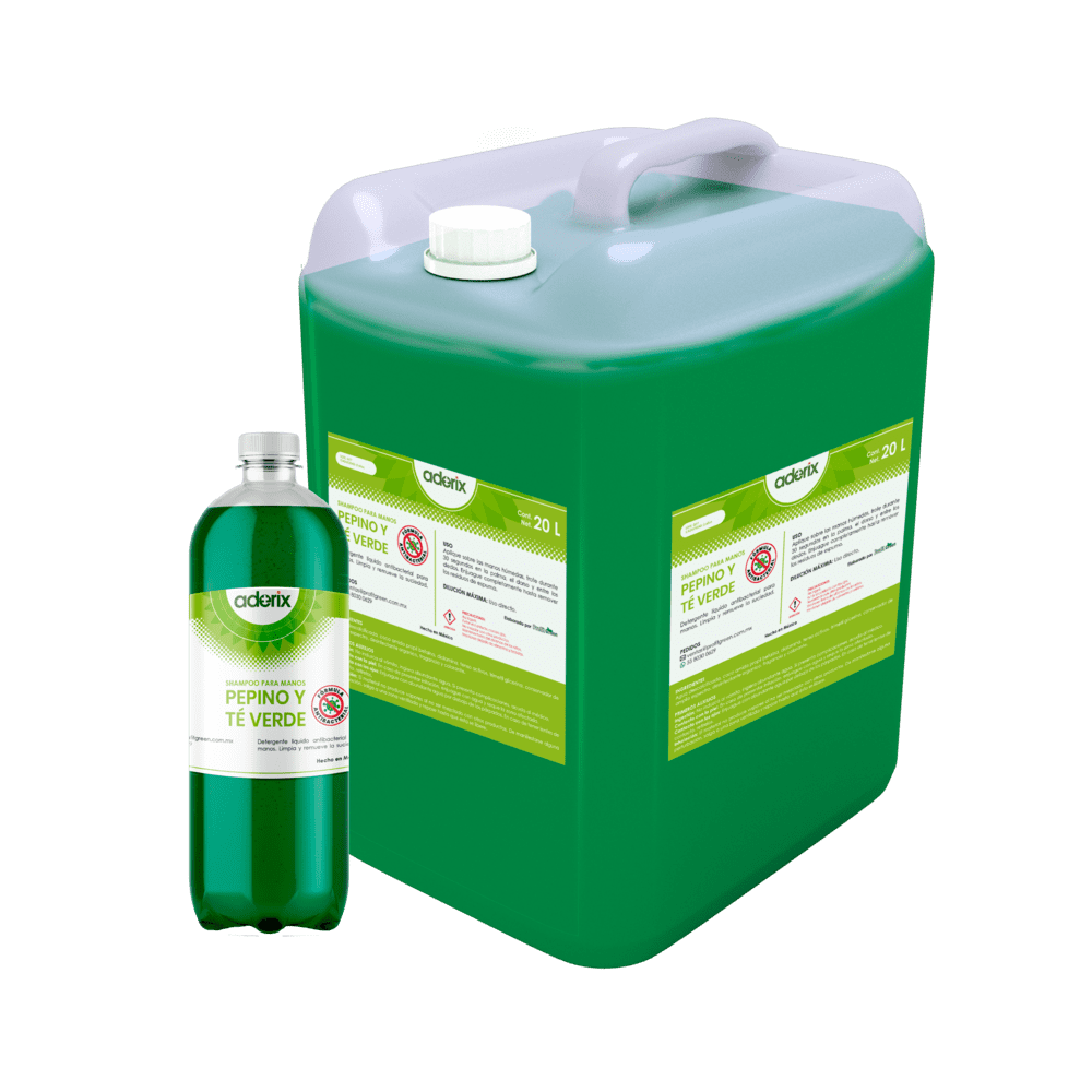 Shampoo Pepino y Té Verde